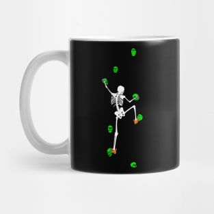 Skeleton Climb Mug